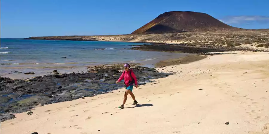 Senderismo en La Graciosa